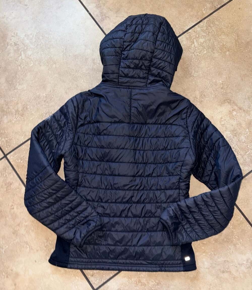 Smartwool PhD SmartLoft Hoody Quilted Puffer Jacket Black Women's Size XS - Picture 4 of 5